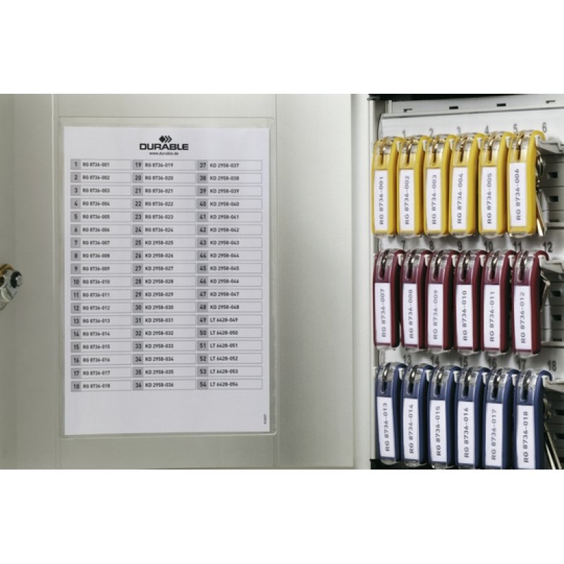 Durable Key Box 36 Aluminium Silver