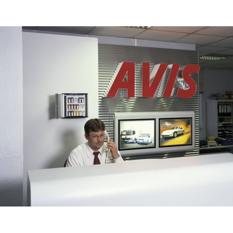 Durable Key Box 36 Aluminium Argent