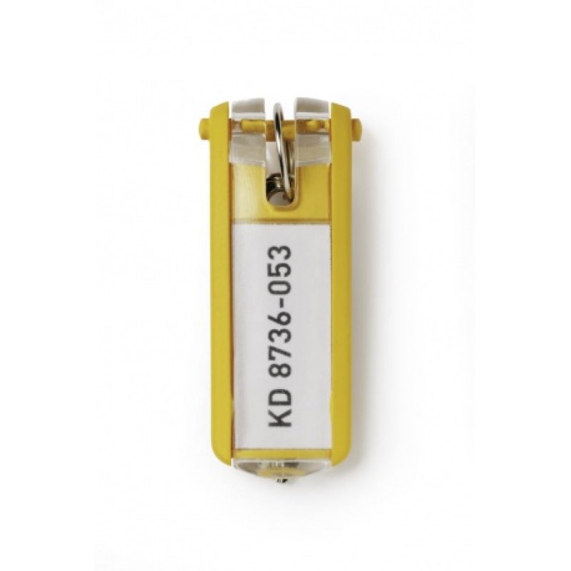Durable Key Clip Jaune 6 pièce(s)