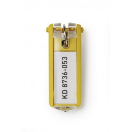 DURABLE Porte-clés KEY CLIP, jaune
