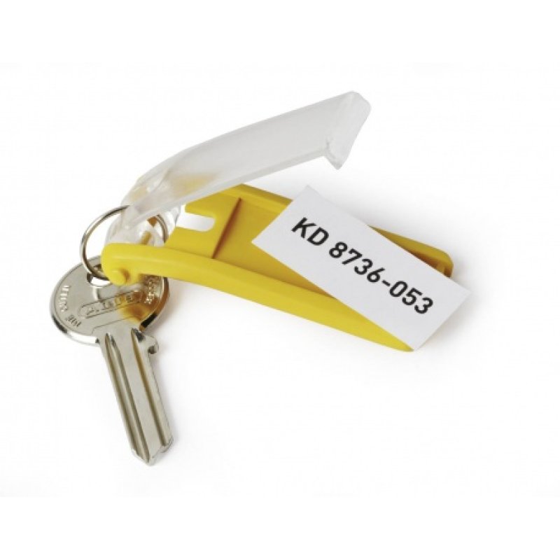 DURABLE Porte-clés KEY CLIP, jaune