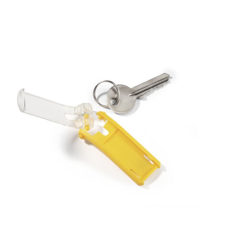 Durable Key Clip Jaune 6 pièce(s)