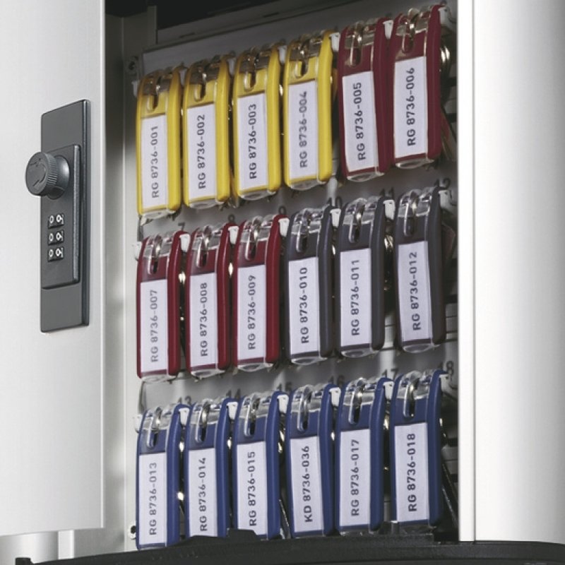Durable Key Box 36 Code Aluminium Argent
