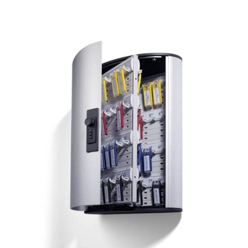 Durable KEY BOX code 72 Aluminium Argent