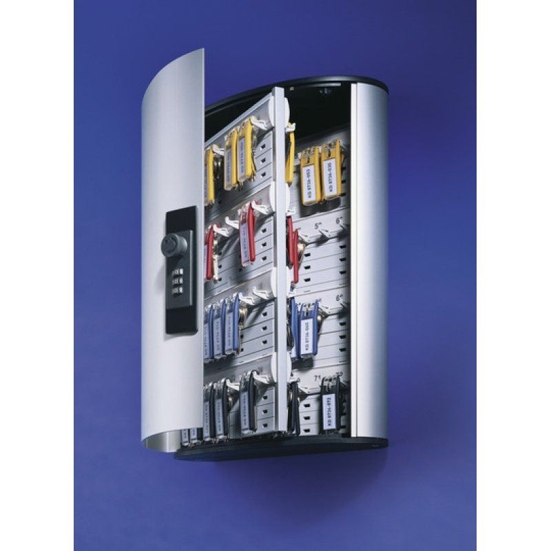 Durable KEY BOX code 72 Aluminium Silver