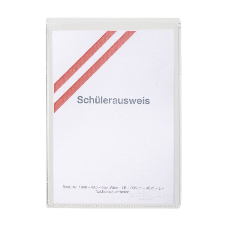 Durable 213419 sheet protector 74 x 105 mm (A7) Polypropylene (PP) 1 pc(s)