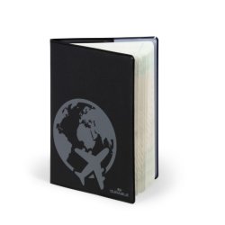 Durable 214401 passport cover Black