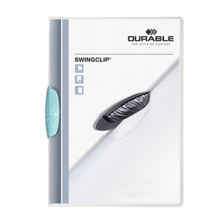 Durable 226014 protège documents Bleu, Transparent