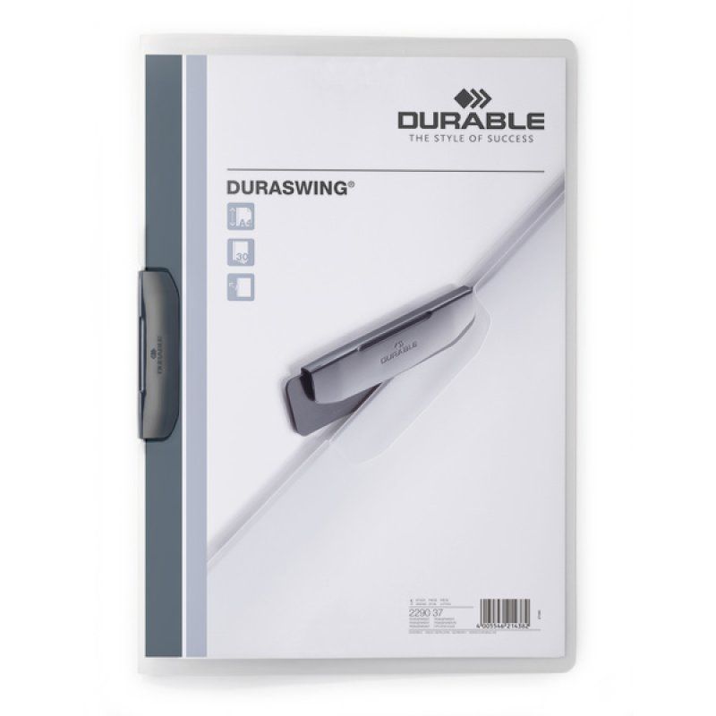 Durable DURASWING report cover Polypropylene (PP) Graphite