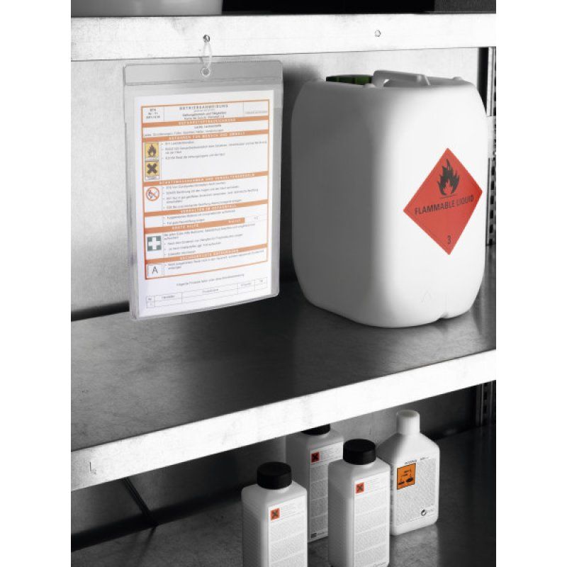 DURABLE Pochette transparente à suspendre, PP, A4