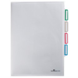 DURABLE Pochette d'organisation, A4, en PP, transparent