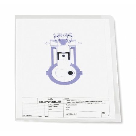 Durable 2339 sheet protector 210 x 297 mm (A4) PVC 50 pc(s)