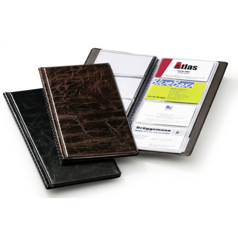 Durable Visfix 96 business card file 96 pockets