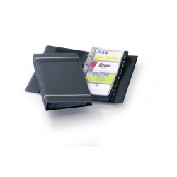 DURABLE Classeur à anneaux pour cartes de visite VISIFIX