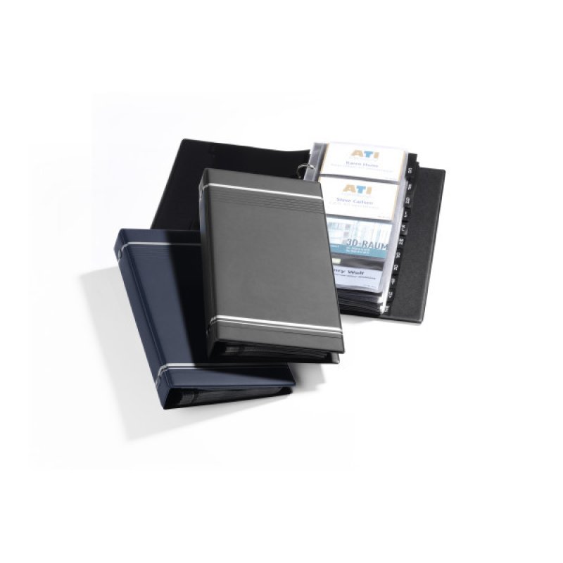 DURABLE Classeur à anneaux pour cartes de visite VISIFIX