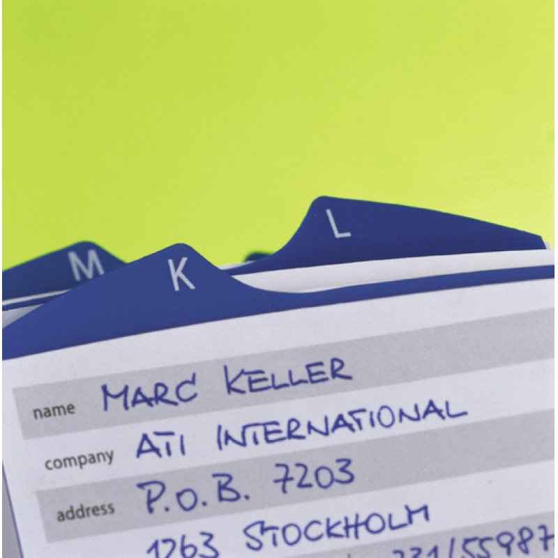 Durable 2416 bac de classement 72 x 104 mm