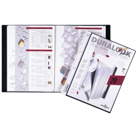 DURABLE Protège-documents DURALOOK Plus, avec 20 pochettes