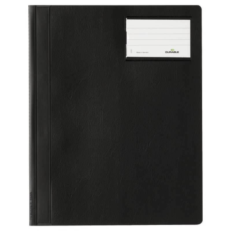 Durable 2500-01 report cover PVC Black
