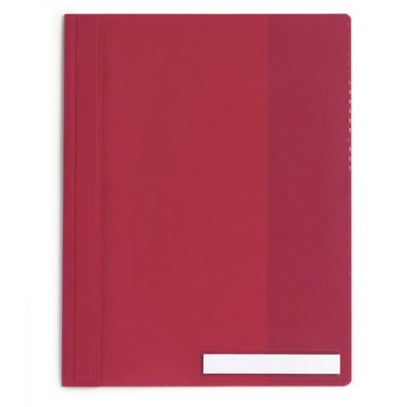 Durable CLEAR VIEW MANAGEMENT FILE A4 report cover PVC Red, Transparent