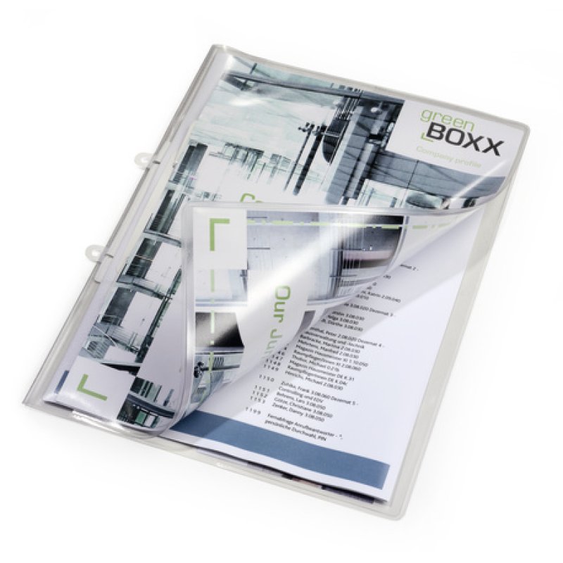 Durable 2512-19 ring binder A4 Transparent