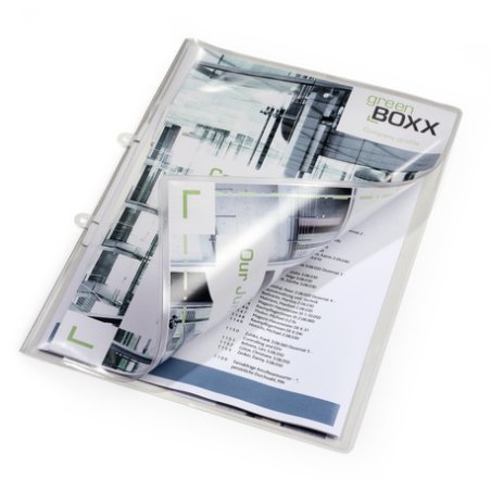 Durable 2512-19 ring binder A4 Transparent