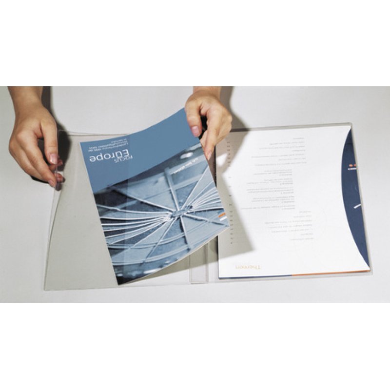 Durable 2512-19 ring binder A4 Transparent