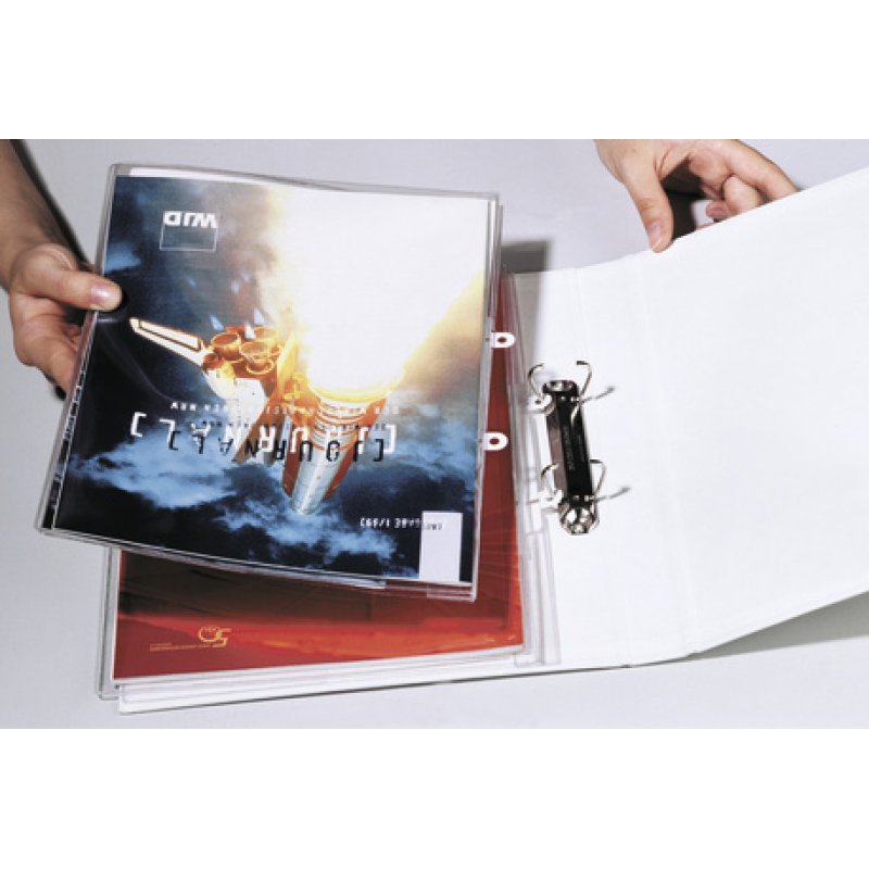 Durable 2512-19 ring binder A4 Transparent