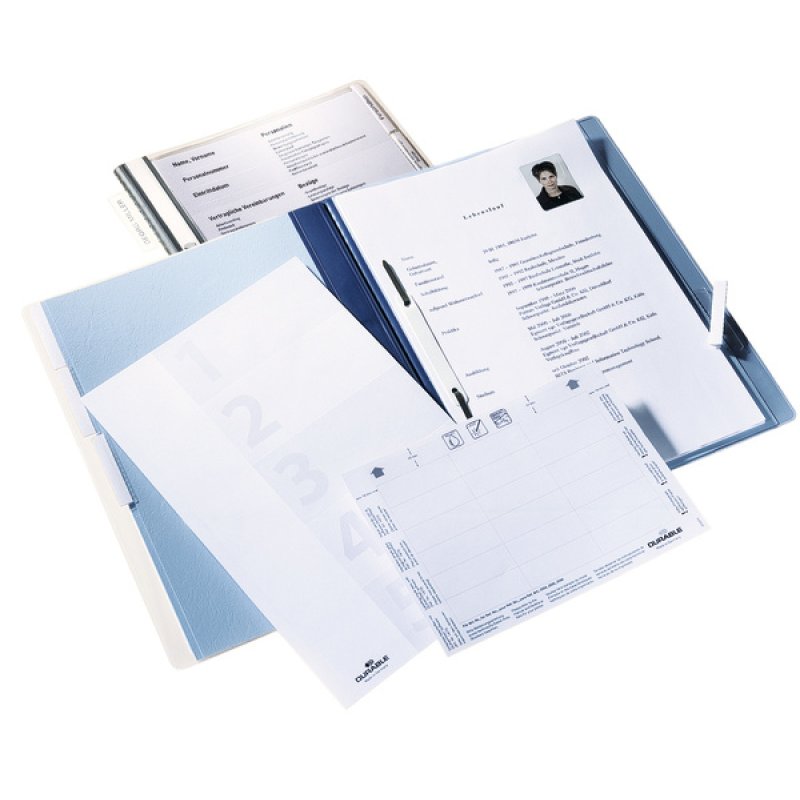 DURABLE Personalhefter, DIN A4, blau