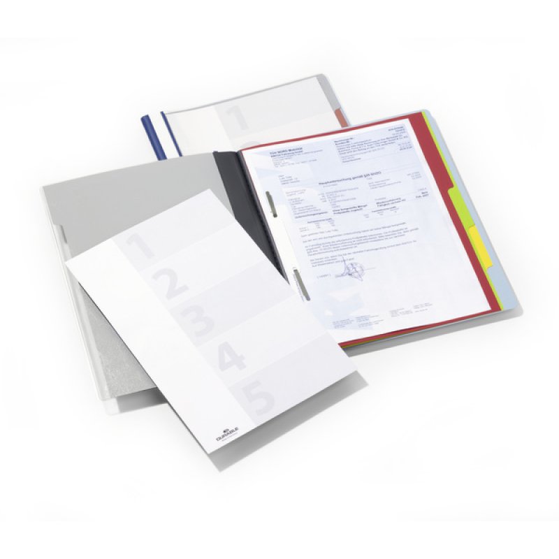 Durable Divisoflex protège documents PVC Bleu