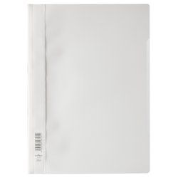 Durable 2573-02 protège documents Polypropylène (PP) Transparent, Blanc