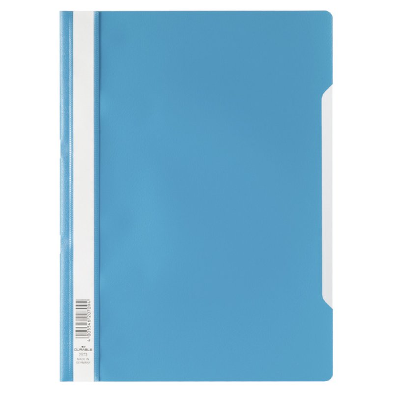 Durable 2573-07 report cover Polypropylene (PP) Blue, Transparent