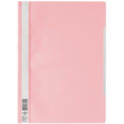 DURABLE Chemise à lamelle, A4, en PP, rose