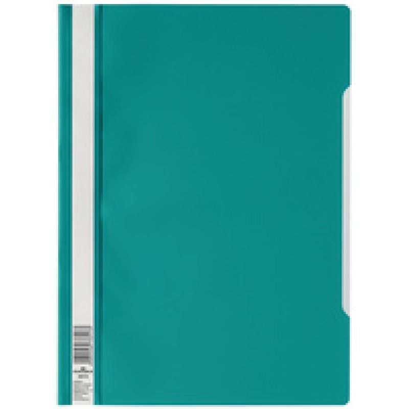 DURABLE Chemise à lamelle, A4, en PP, turquoise