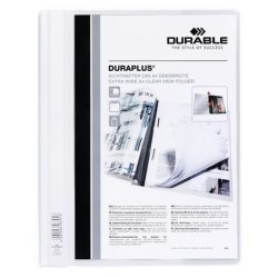 Durable Duraplus report cover White