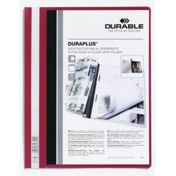 Durable DURAPLUS report cover Red