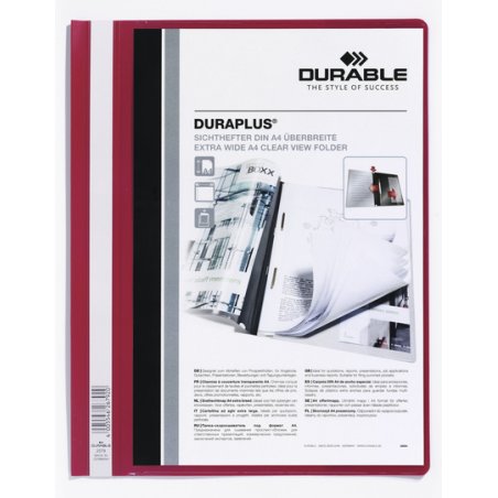 Durable DURAPLUS report cover Red