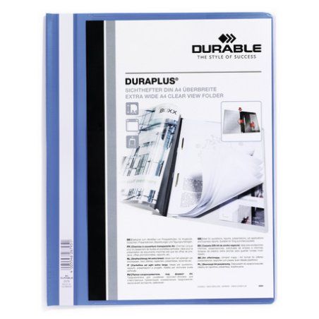 Durable DURAPLUS report cover Blue, Transparent