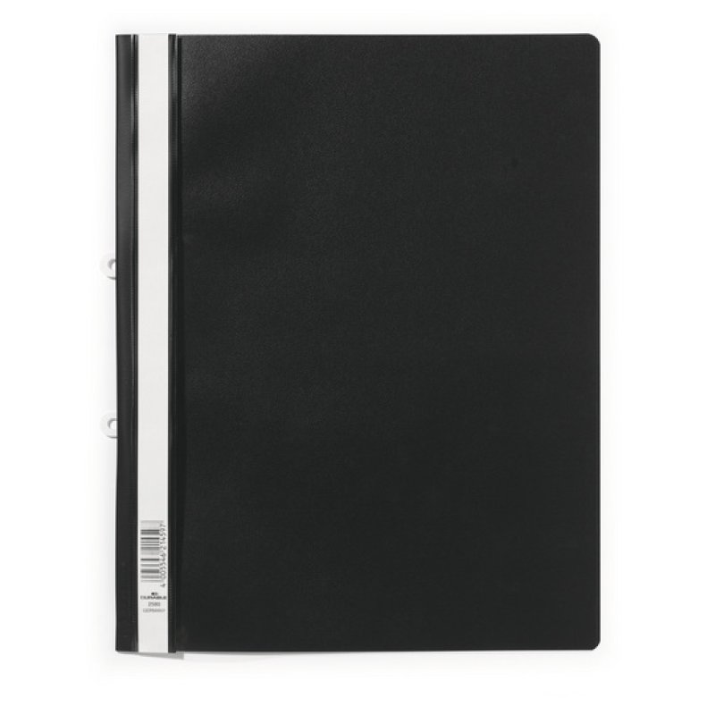 Durable Clear View Folder protège documents PVC Noir