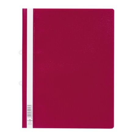 Durable Clear View Folder report cover PVC Red