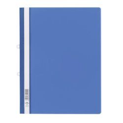 Durable 258006 protège documents PVC Bleu, Transparent