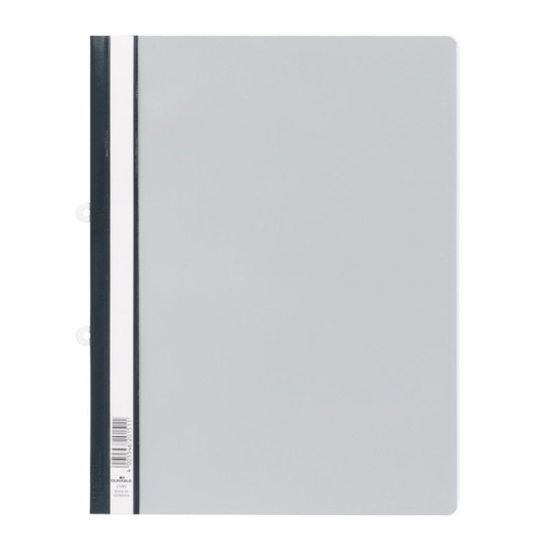 Durable Clear View Folder protège documents PVC Gris