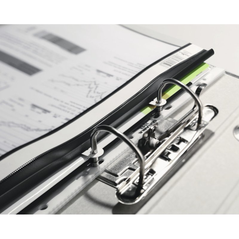 Durable Clear View Folder report cover PVC Grey