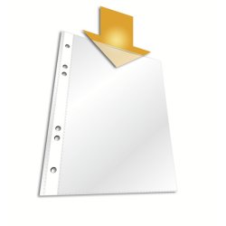 DURABLE pochettes perforées, A4, PP, transparent, 0,045 mm