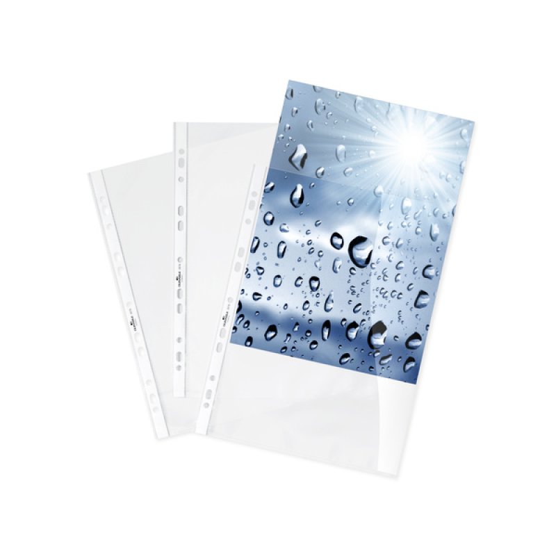 DURABLE Pochette transparente, A4, PP, transparent, 0,08 mm