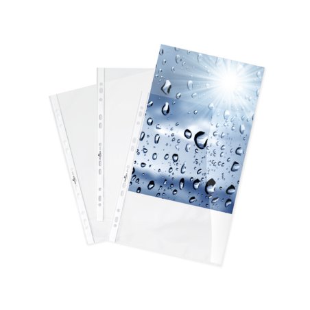 DURABLE Pochette transparente, A4, PP, transparent, 0,08 mm
