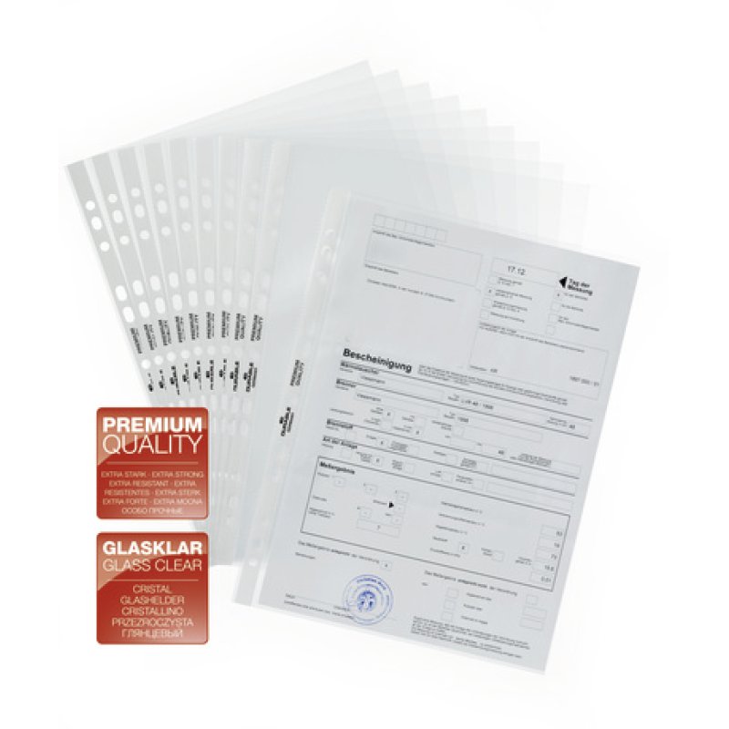 Durable 2676-19 sheet protector 210 x 297 mm (A4) Polypropylene (PP) 100 pc(s)
