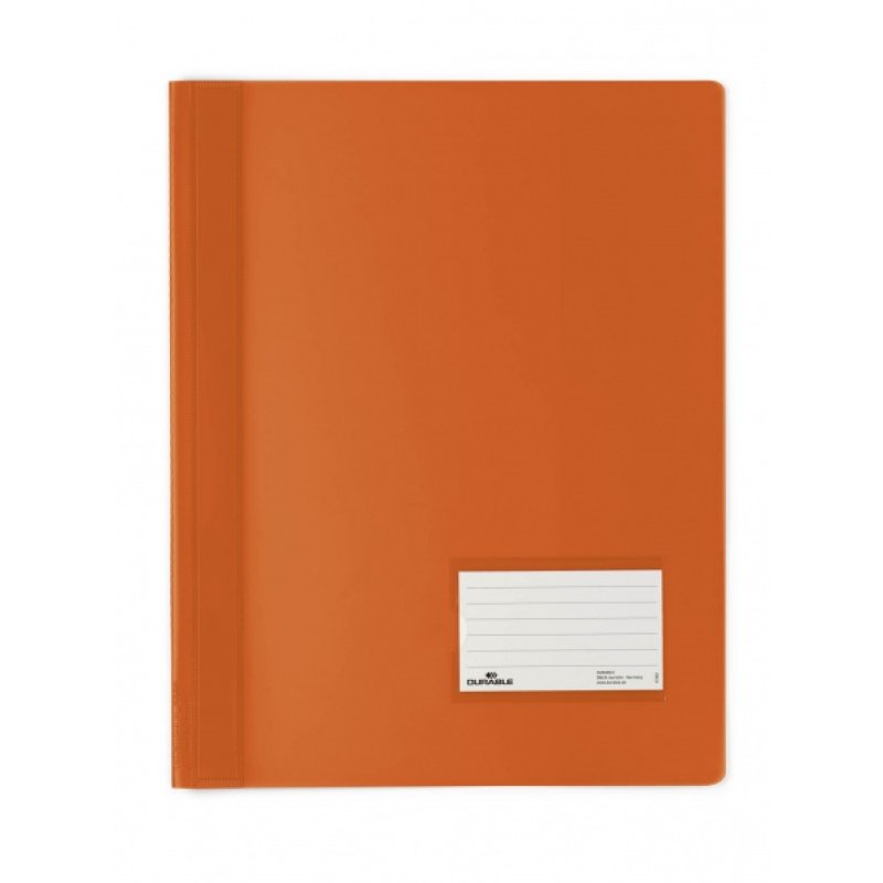 Durable Document Folder report cover PVC Orange