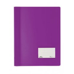 DURABLE Chemise à lamelle DURALUX, A4, violet