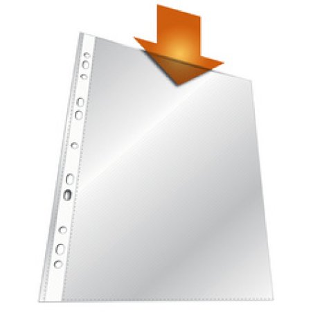 DURABLE PREMIUM Prospekthülle, DIN A4, PP, transparent