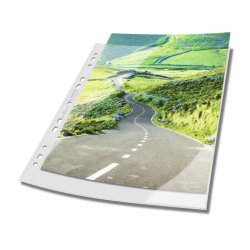 DURABLE Pochette perforée PREMIUM, A4, rPP, transparent